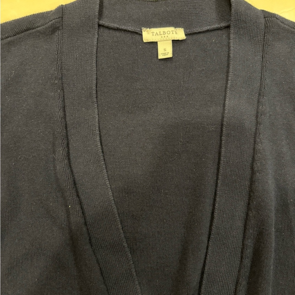 Talbots cropped professional dress sweater